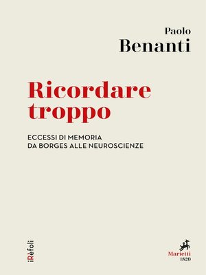 cover image of Ricordare troppo